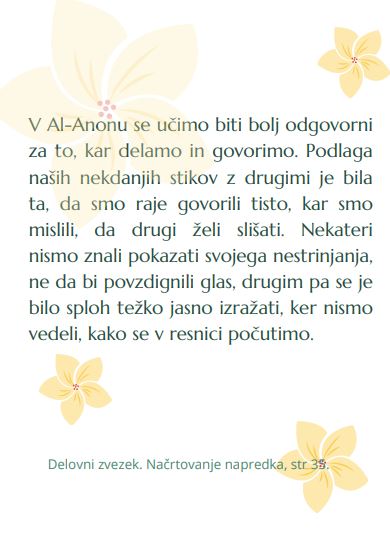 Sobotna delavnica Komunikacija Citat